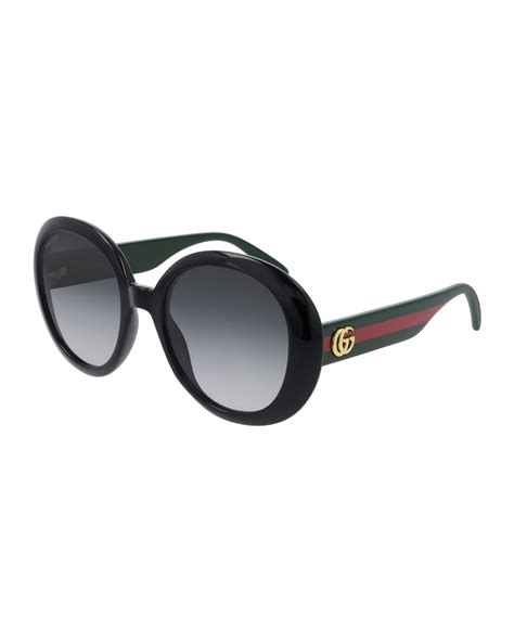 gucci web round sunglasses|shop Gucci sunglasses online.